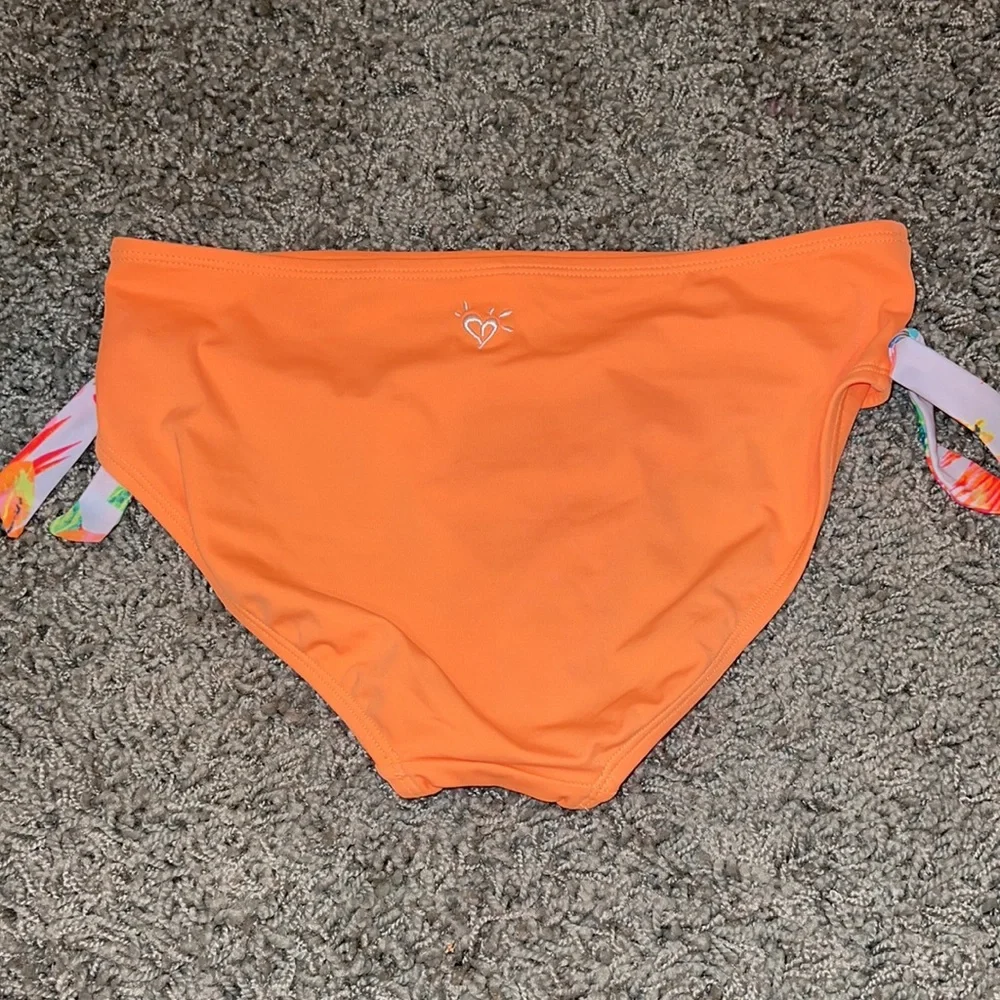 Girls 2 Piece Justice Swimsuit Size 16